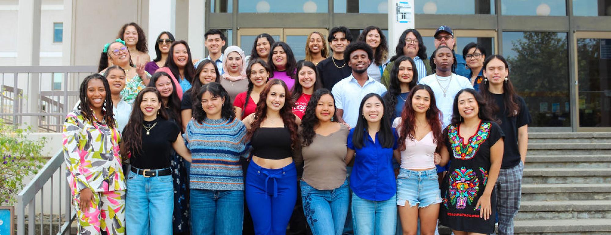 Group photo of Cross Cultural Center team for 2024-2025